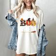 Preschool Boo Crew Teacher Halloween Women's Comfort Colors T-Shirt Ivory Preschool Boo Crew Teacher Halloween Women's Comfort Colors T-Shirt Ivory