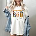 Principal Boo Crew Ghost Halloween Teachers School Matching Women's Comfort Colors T-Shirt Ivory