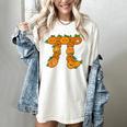 Pumpkin Pi Math Teacher Halloween Costume Geometry Women's Comfort Colors T-Shirt Ivory Pumpkin Pi Math Teacher Halloween Costume Geometry Women's Comfort Colors T-Shirt Ivory