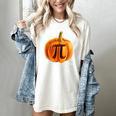 Pumpkin Pie Halloween Thanksgiving Math Teacher Pi Day Women's Comfort Colors T-Shirt Ivory Pumpkin Pie Halloween Thanksgiving Math Teacher Pi Day Women's Comfort Colors T-Shirt Ivory