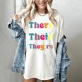 There Their They'Re English Teacher Grammar Memes Women's Comfort Colors T-Shirt Ivory There Their They'Re English Teacher Grammar Memes Women's Comfort Colors T-Shirt Ivory