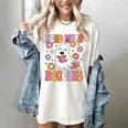 Read More Books Groovy Halloween Teacher Women Women's Comfort Colors T-Shirt Ivory