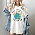 Reduce Reuse Recycle Respect Earth Day Teacher Girl Women Women's Comfort Colors T-Shirt Ivory