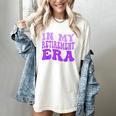 In My Retirement Era Groovy Retired Teacher 2025 Women Women's Comfort Colors T-Shirt Ivory In My Retirement Era Groovy Retired Teacher 2025 Women Women's Comfort Colors T-Shirt Ivory