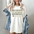 Retro Back To School Women Old Camo Preschool Teacher Women's Comfort Colors T-Shirt Ivory Retro Back To School Women Old Camo Preschool Teacher Women's Comfort Colors T-Shirt Ivory