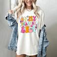 Retro Groovy In My Teaching Era Best Teacher Appreciation Women's Comfort Colors T-Shirt Ivory Retro Groovy In My Teaching Era Best Teacher Appreciation Women's Comfort Colors T-Shirt Ivory