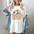 Retro Instructional Assistant Wildflowers Teacher Aide Women's Comfort Colors T-Shirt Ivory