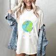 Rotation Of The Earth Makes My Day Science Teacher Earth Day Women's Comfort Colors T-Shirt Ivory