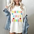 I Run Marathon Just Kidding I Chase Toddlers Teacher Women's Comfort Colors T-Shirt Ivory