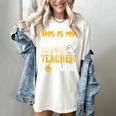 This Is My Scary Science Teacher Halloween Costumes Men Women Kids Women's Comfort Colors T-Shirt Ivory