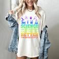 Science Teacher Because Figuring Things Out Is Better Than Women's Comfort Colors T-Shirt Ivory Science Teacher Because Figuring Things Out Is Better Than Women's Comfort Colors T-Shirt Ivory