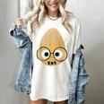 The Smart Seed Good Egg Teacher Halloween Costume Food Group Women's Comfort Colors T-Shirt Ivory The Smart Seed Good Egg Teacher Halloween Costume Food Group Women's Comfort Colors T-Shirt Ivory