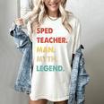Sped Teacher Man Myth Legend Women's Comfort Colors T-Shirt Ivory Sped Teacher Man Myth Legend Women's Comfort Colors T-Shirt Ivory