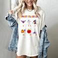 Spooky Syllables Teacher Halloween Educational Kids Women's Comfort Colors T-Shirt Ivory Spooky Syllables Teacher Halloween Educational Kids Women's Comfort Colors T-Shirt Ivory
