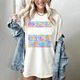 Tap Dance Words Lover Tap Dancer Dancing Teacher Women's Comfort Colors T-Shirt Ivory Tap Dance Words Lover Tap Dancer Dancing Teacher Women's Comfort Colors T-Shirt Ivory