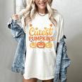 I Teach The Cutest Pumpkins Tshirt Halloween Teacher Women's Comfort Colors T-Shirt Ivory I Teach The Cutest Pumpkins Tshirt Halloween Teacher Women's Comfort Colors T-Shirt Ivory