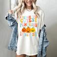 I Teach The Cutest Pumpkins In The Patch Teacher Women's Comfort Colors T-Shirt Ivory I Teach The Cutest Pumpkins In The Patch Teacher Women's Comfort Colors T-Shirt Ivory