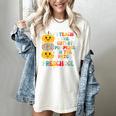 I Teach The Cutest Pumpkins Preschool Teacher Halloween Women's Comfort Colors T-Shirt Ivory