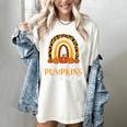 Teach Leopard Rainbow Cute Halloween Costume Teacher Women Women's Comfort Colors T-Shirt Ivory Teach Leopard Rainbow Cute Halloween Costume Teacher Women Women's Comfort Colors T-Shirt Ivory