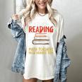 I Teach Reading Because Math Teachers Need Heroes Too Men Women Women's Comfort Colors T-Shirt Ivory I Teach Reading Because Math Teachers Need Heroes Too Men Women Women's Comfort Colors T-Shirt Ivory