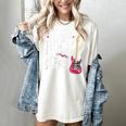 I Teach Rock Stars Music Teacher Guitar Player Women's Comfort Colors T-Shirt Ivory
