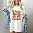 I Teach The Smartest Cookies In The Batch Teacher Christmas For Men Women Kids Women's Comfort Colors T-Shirt Ivory