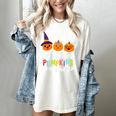 I Teach The Smartest Pumpkins The Patch Teacher Fall Season For Men Women Kids Women's Comfort Colors T-Shirt Ivory