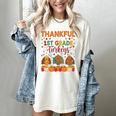 Teach Thanksgiving Teacher Thankful For My 1st Grade Turkeys Women's Comfort Colors T-Shirt Ivory Teach Thanksgiving Teacher Thankful For My 1st Grade Turkeys Women's Comfort Colors T-Shirt Ivory