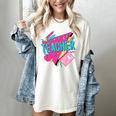 Teacher 90s Retro Colorful Teacher Of The 90s Back To School Women's Comfort Colors T-Shirt Ivory Teacher 90s Retro Colorful Teacher Of The 90s Back To School Women's Comfort Colors T-Shirt Ivory