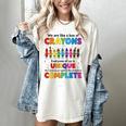 Teacher We Are Like a Box Of Crayons Back To School Women's Comfort Colors T-Shirt Ivory Teacher We Are Like a Box Of Crayons Back To School Women's Comfort Colors T-Shirt Ivory