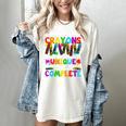 Teacher We Are Like A Box Of Crayons Back To School Women's Comfort Colors T-Shirt Ivory Teacher We Are Like A Box Of Crayons Back To School Women's Comfort Colors T-Shirt Ivory