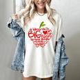 Teacher Day T Shirt Appreciation Day Apple Teach Learn Women's Comfort Colors T-Shirt Ivory Teacher Day T Shirt Appreciation Day Apple Teach Learn Women's Comfort Colors T-Shirt Ivory