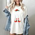 The Teacher Elf Christmas Family Matching Group Xmas Women's Comfort Colors T-Shirt Ivory The Teacher Elf Christmas Family Matching Group Xmas Women's Comfort Colors T-Shirt Ivory
