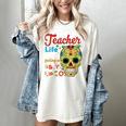 Teacher Life Got Me Feeling Un Poco Loco Women's Comfort Colors T-Shirt Ivory Teacher Life Got Me Feeling Un Poco Loco Women's Comfort Colors T-Shirt Ivory