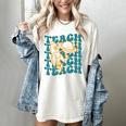 Teacher Outer Space Science Astronomy Planet Saturn Teach Women's Comfort Colors T-Shirt Ivory Teacher Outer Space Science Astronomy Planet Saturn Teach Women's Comfort Colors T-Shirt Ivory