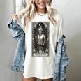 The Teacher Skeleton Tarot Card Women's Comfort Colors T-Shirt Ivory The Teacher Skeleton Tarot Card Women's Comfort Colors T-Shirt Ivory