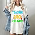 My Teacher Survived 100 Days Of Me Dab 100 Days Of School For Men Women Kids Women's Comfort Colors T-Shirt Ivory My Teacher Survived 100 Days Of Me Dab 100 Days Of School For Men Women Kids Women's Comfort Colors T-Shirt Ivory