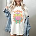 Teacher Teachers Love Brains Halloween Men Women Women's Comfort Colors T-Shirt Ivory