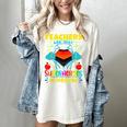Teachers Are Superheroes – Fun Appreciation Women's Comfort Colors T-Shirt Ivory
