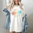 Team Seventh Grade Teacher Student Back To School 7th Grade Women's Comfort Colors T-Shirt Ivory Team Seventh Grade Teacher Student Back To School 7th Grade Women's Comfort Colors T-Shirt Ivory