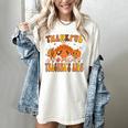 Thankful Teacher's Aide Thanksgiving Autumn Fall Women Men Women's Comfort Colors T-Shirt Ivory