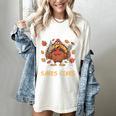 Thanksgiving Teacher Turkey Lets Eat Kids Punctuation Women's Comfort Colors T-Shirt Ivory Thanksgiving Teacher Turkey Lets Eat Kids Punctuation Women's Comfort Colors T-Shirt Ivory