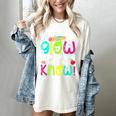 Today You Will Glow When You Show What You Know Teachers Day Women's Comfort Colors T-Shirt Ivory Today You Will Glow When You Show What You Know Teachers Day Women's Comfort Colors T-Shirt Ivory