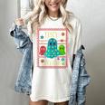 Trick Or Teach Neon Ghost Flower Teacher Spooky Halloween Women's Comfort Colors T-Shirt Ivory Trick Or Teach Neon Ghost Flower Teacher Spooky Halloween Women's Comfort Colors T-Shirt Ivory