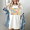 Twin Day Friends Teacher Twinning With My Bestie Matching Women's Comfort Colors T-Shirt Ivory