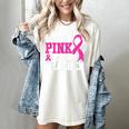 I Wear Pink For My Teacher Breast Cancer Awareness Women's Comfort Colors T-Shirt Ivory
