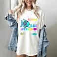 We'Re All Different But We Swim Together Elementary Teacher Women's Comfort Colors T-Shirt Ivory