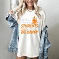 Will Trade Students For Candy Halloween Costume Teacher Women's Comfort Colors T-Shirt Ivory