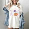 Will Trade Students For Candy Halloween Teacher Women's Comfort Colors T-Shirt Ivory