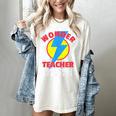 Wonder Teacher Costume Shirt Teacher Halloween Costume Tee Women's Comfort Colors T-Shirt Ivory